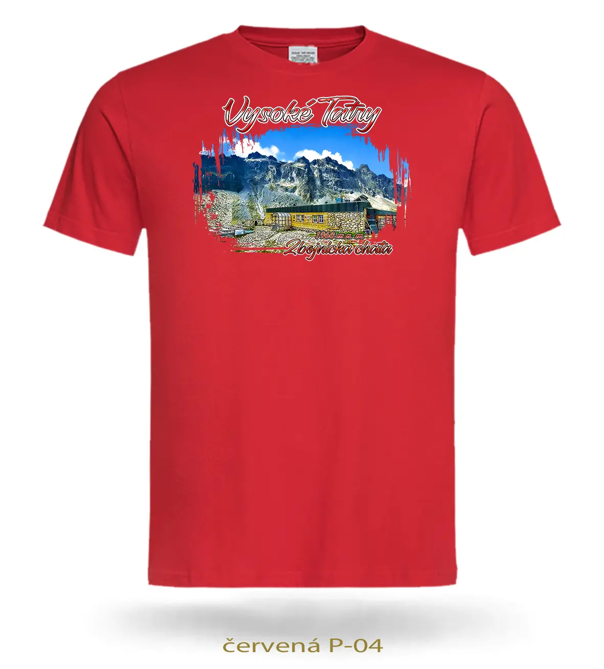 Trička pánske ZBOJNÍCKA CHATA Vysoké Tatry